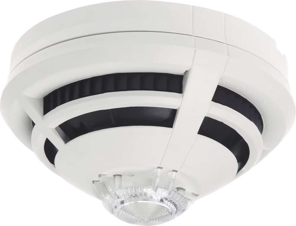 O2T/FSp Multisensor Melder IQ8Quad mit Blitzlicht/Warnton/Sprache, Kd.spez. Son