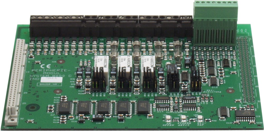 Peripheriemodul mit einem zusätzlichen Mikromodulsteckplatz, System IQ8Control