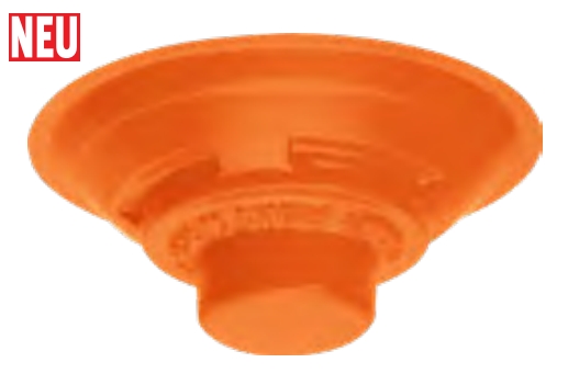 Melderabdeckkappe f. ST & Melder mit integriertem Alarmgeber, VPE=50 Stk.