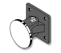 Ankerplatte mit Winkelgelenk ( 2 x 60ø )