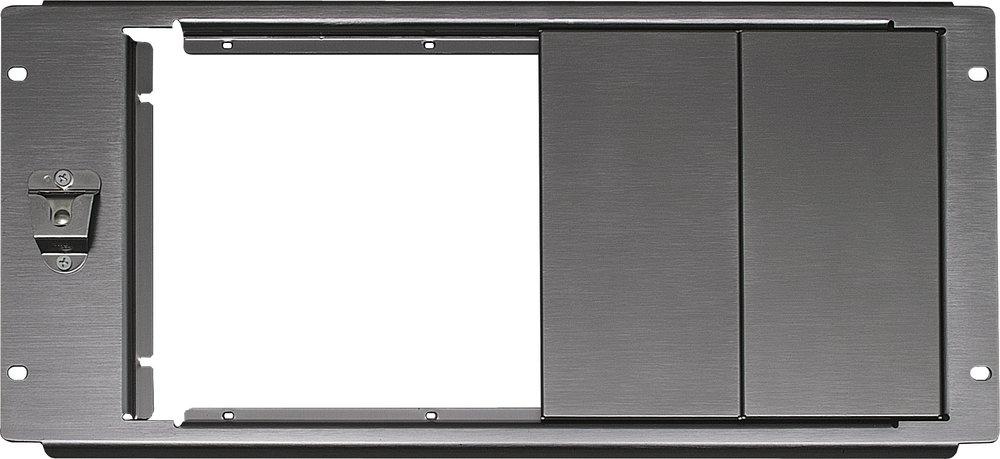 Blindplatte 5HE für ETCS oder DCS plus mit Tastenerweiterungsmodul DKM plus