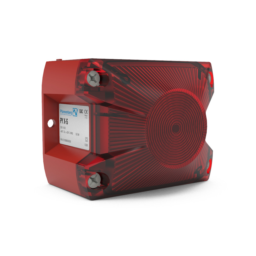 Blitzleuchte PY X-S-05 DC RD, roter Blitz, 5 Joule