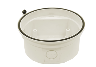 aP-Sockel IP 65 reinweiß für adressierbare Alarmgeber Serie NFXI