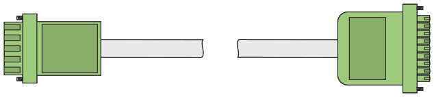 Output cable DOM - Amp. 2/12 DOM Applikation 2-12 Linien