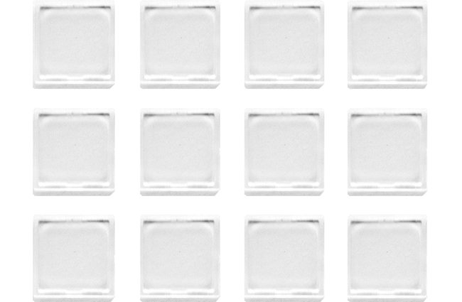 Tastenabdeckkappe, Satz mit 12 Stück, für Sprechstellen, Serie DCS, DCSF, DKM