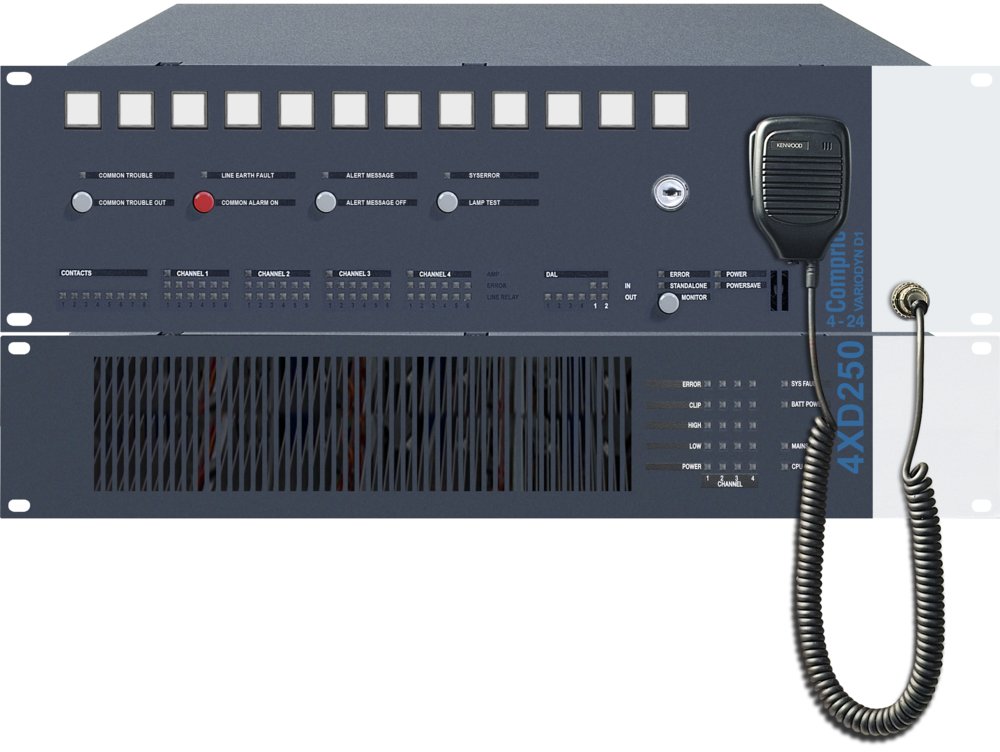 Paket Comprio 4-24 und 4XD250B