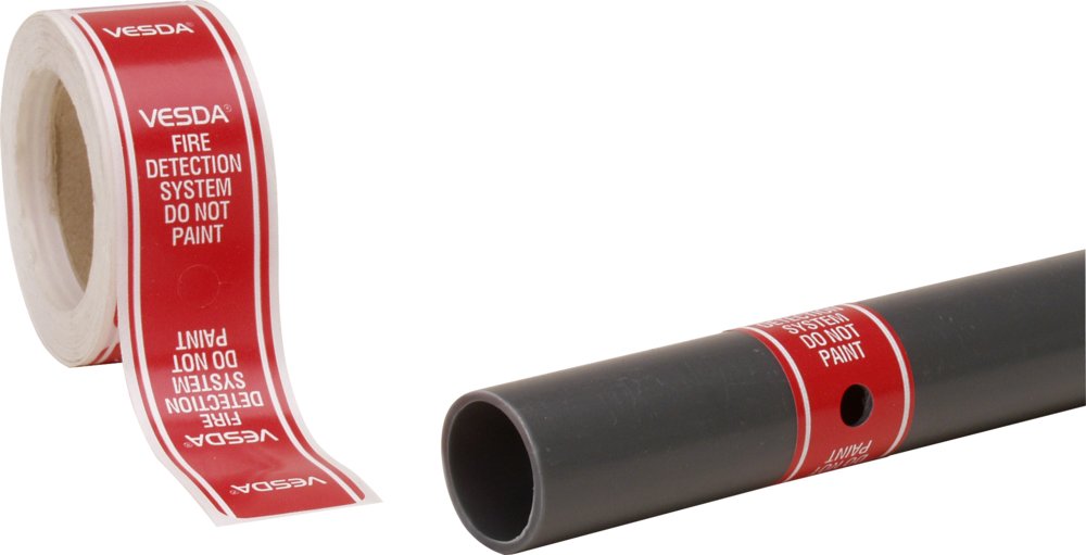 Banderolen zur Ansaugpunktmarkierung  (200 Aufkleber)