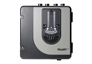 Ringbus Ansaugrauchmeldesystem, 2 Kanälen, 2 F-SEN-MI, 2 Lüftern