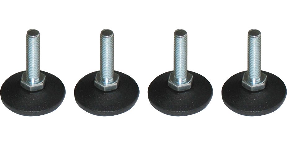 Nivellierfüße für Standschrank o. 19" Gehäuse (Set mit 4 St.)