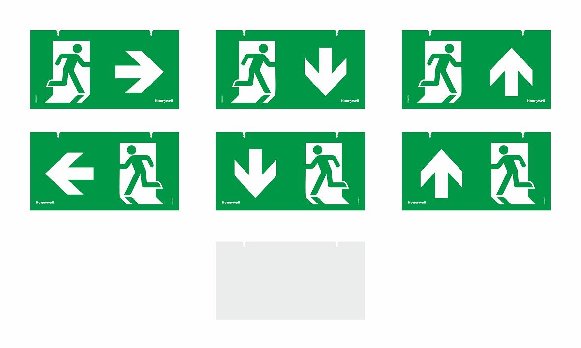 EXILED 40m Piktogramm-Set 2D2U-RL-B