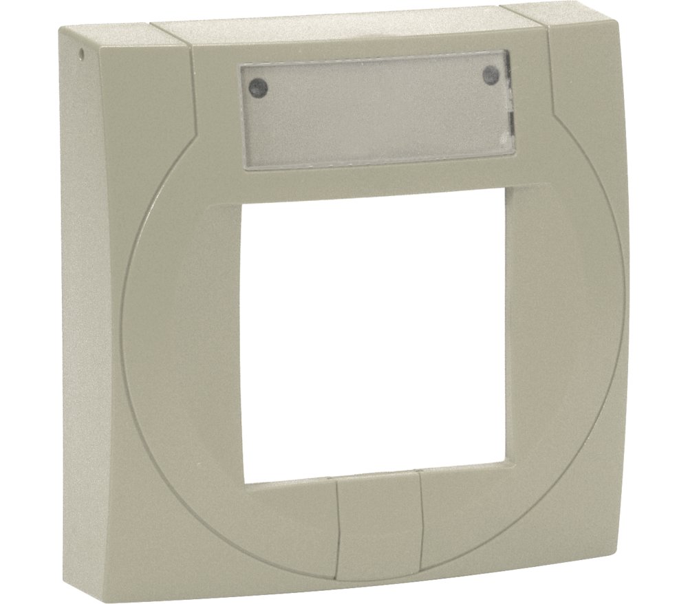 Handmelder kleines Gehäuse grau, ähnlich RAL 7035