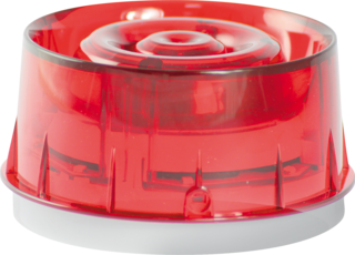 Ringbusgespeister optischer Alarmgeber , rot