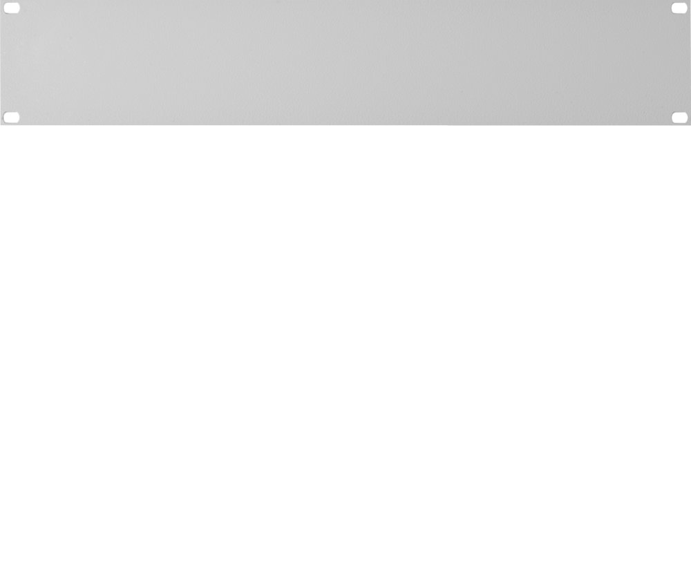 Blindplatte 19" 1HE ZAB 1013