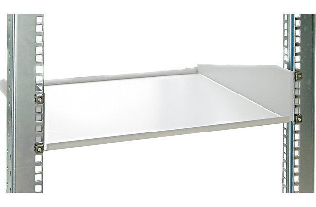 Fachboden 2HE, RAL 7035 für Standschrank